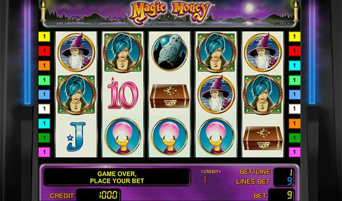 Magic Money slot by Gaminator
