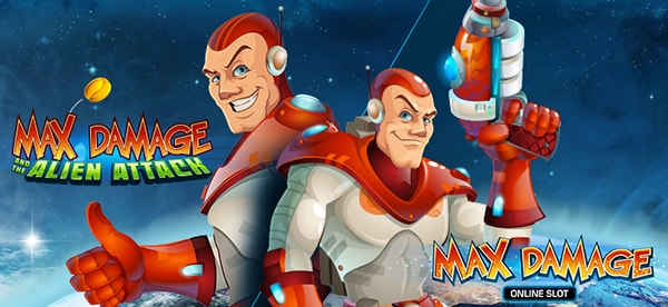 Игровой слот Max Damage and the Alien Attack