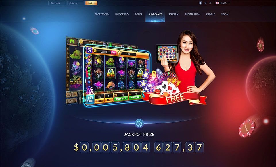 Online casino website design: templates