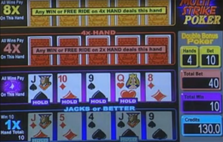 Игровой автомат IGT Multi-Strike Poker, картинка