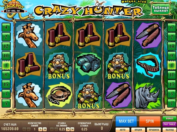 Duomatic — Crazy Hunter slot machine