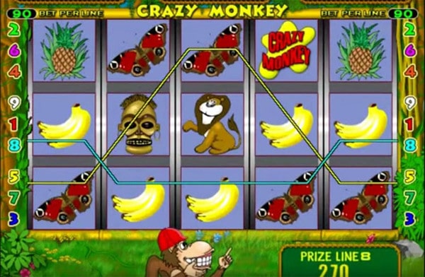 Igrosoft — Crazy Monkey slot machine