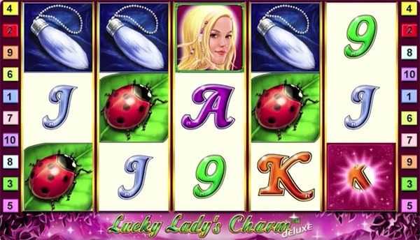 Novomatic — Lucky Lady's Charm Deluxe slot machine