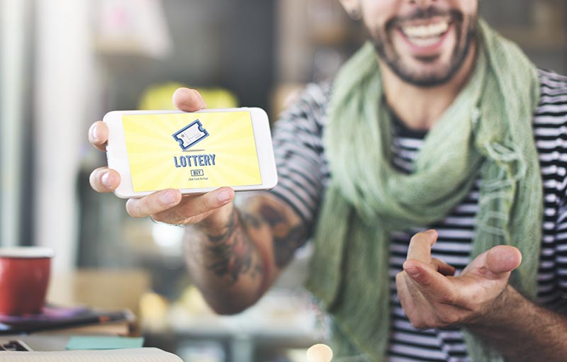 Lotteries based on Provably Fair algorithms